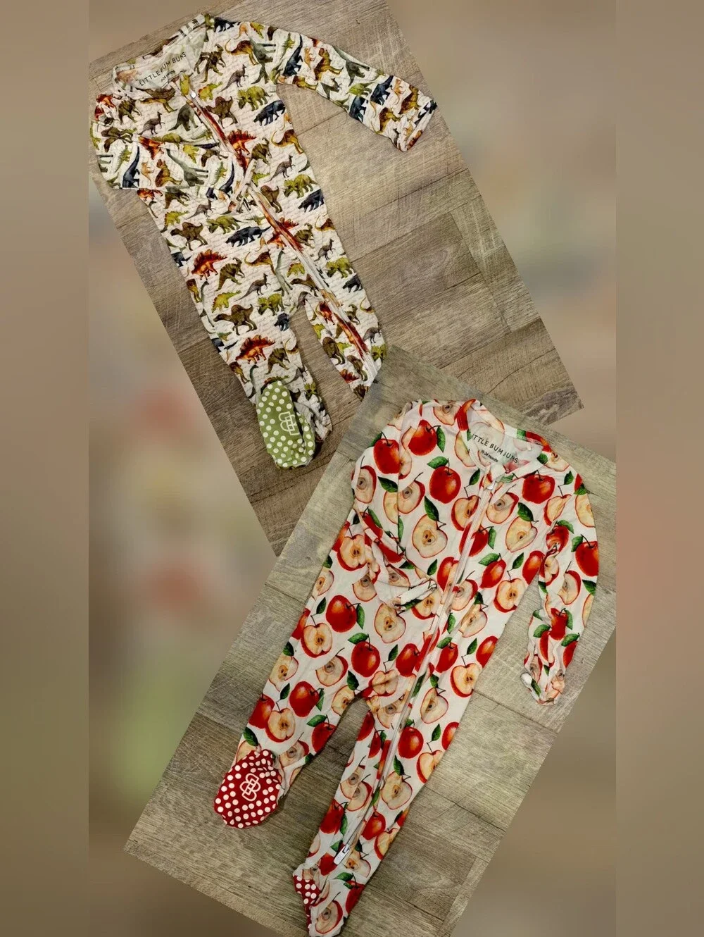 3 Piece BUNDLE - Little Bum Bums Footies